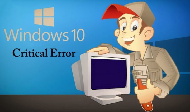 How to Fix Critical Error in Windows 10
