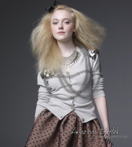 Dakota Fanning New Outtakes From Her Marie Claire Photoshoot