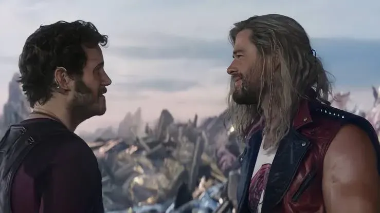 Thor with star lord