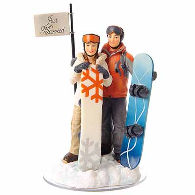 Sports Wedding Cake Toppers on World S Blog   Party Planning And Ideas  Sports Couple Cake Toppers