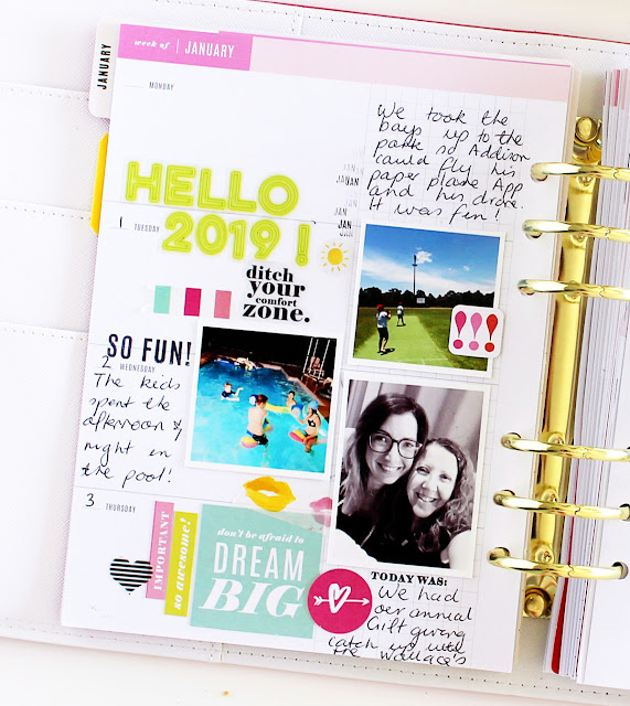 Heidi Swapp Color Fresh Memory Planner