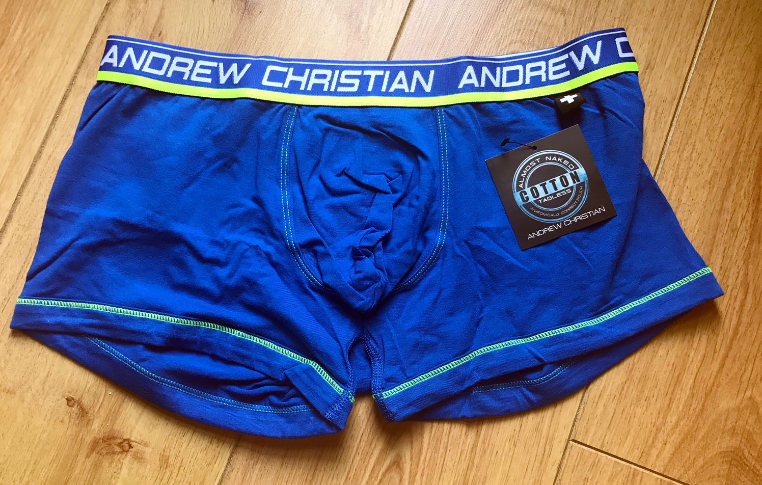 REVIEW: Andrew Christian Almost Naked Steel Tagless Brief