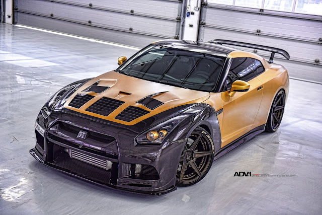 Nissan GT-R with ADV.1 Wheels