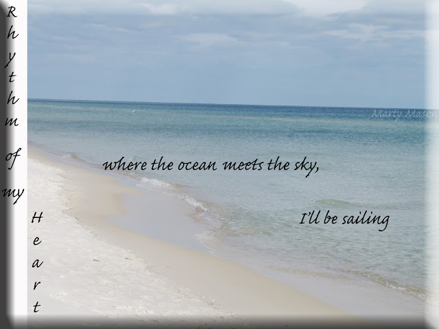 At the beach ~ ocean and sky 