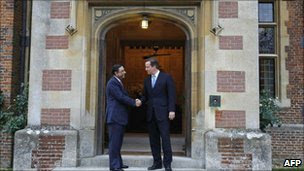 Cameron and Zardari