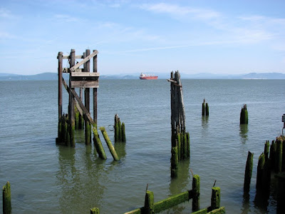 Remains of the Ferry Landing, Astoria, Oregon