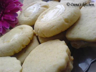Articole culinare : Lemon cookies cu lemon curd