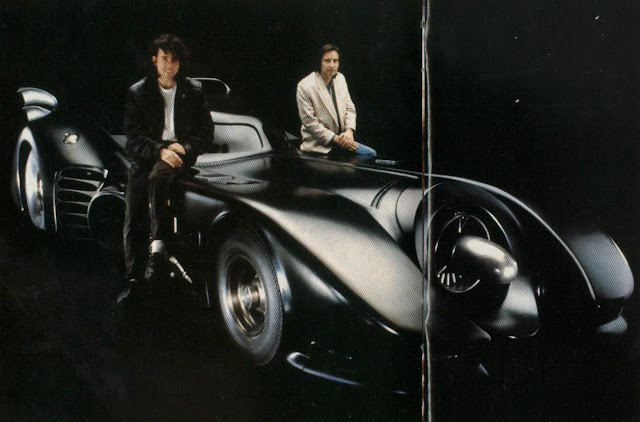 Tim Burton, Anton Furst and some big-dicked Bat car thing