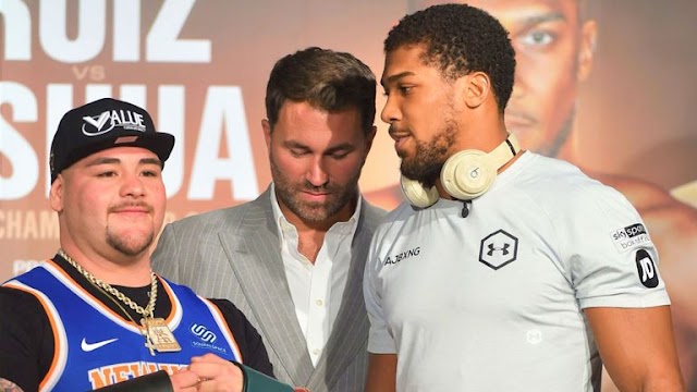 Basic Info: Andy Ruiz Jr. vs. Anthony Joshua (World  Heavyweight Titles Fight)