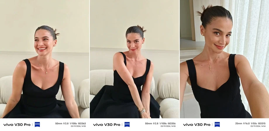 vivo V30 Series co-engineered with ZEISS, sample shots with Anne Curtis