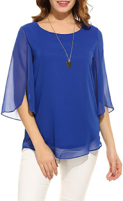 Blue Women's Blouses