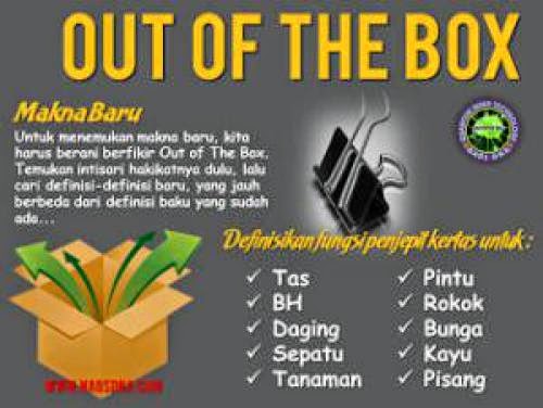 Energi Makna Think Out Of The Box