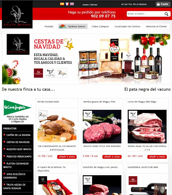 Tienda online De Santa Rosalía