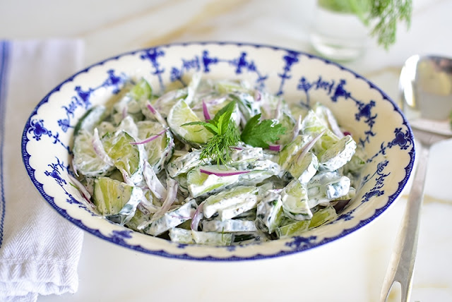 Crunchy Cucumber Salad