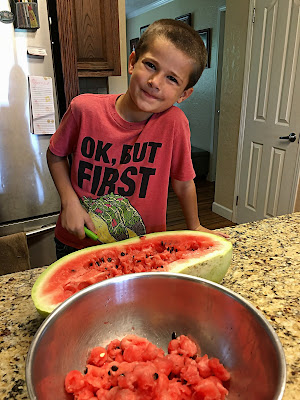 super-sized watermelon 