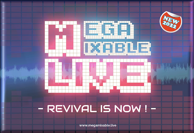 Mega Mixable Live (M2L) Typographical Logo circa May 2022