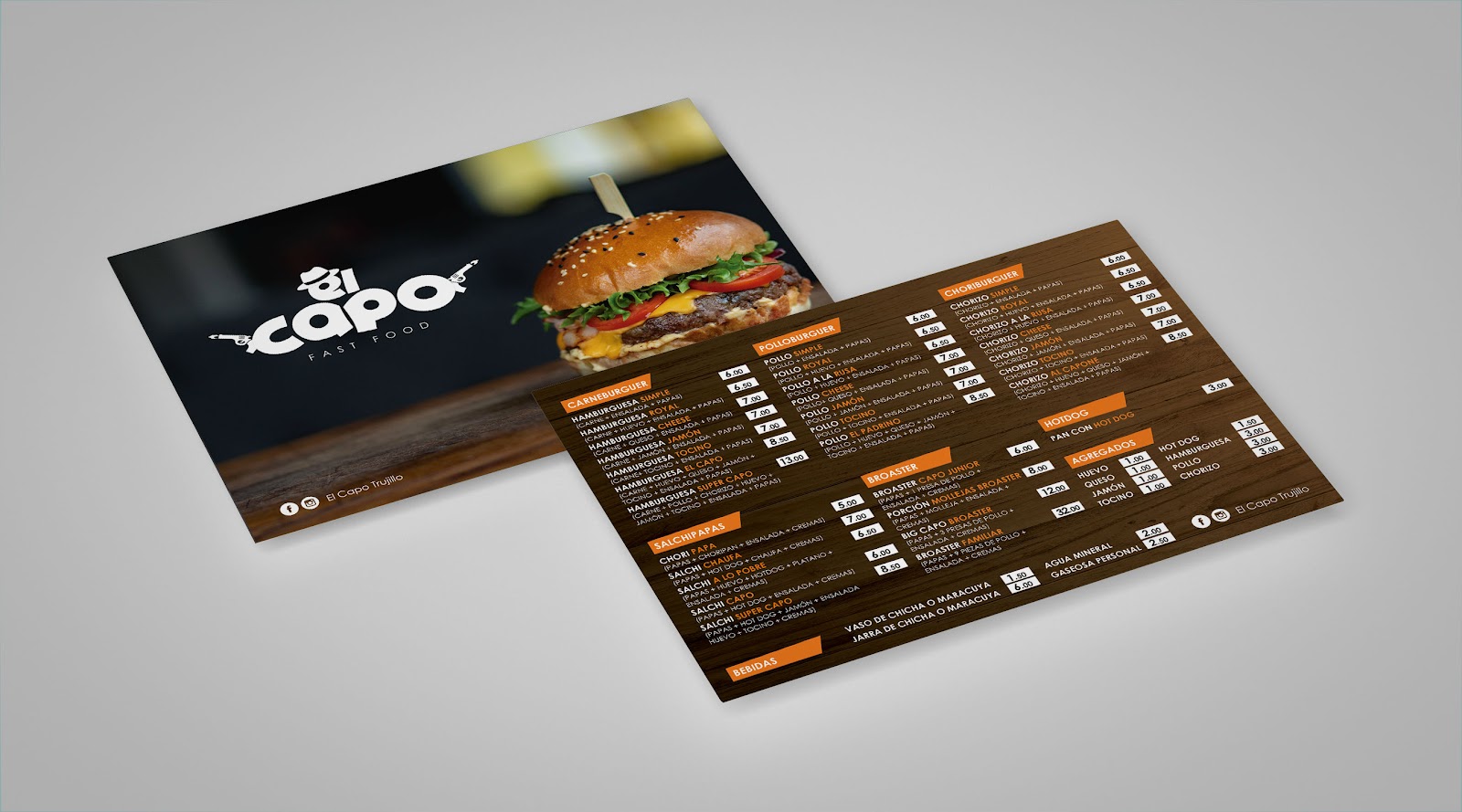 Diseño Carta Burguer