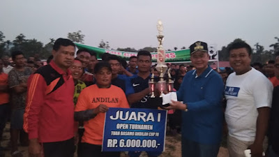 Wakil Gubernur Tutup Open Turnamen Tuah Basamo Cup IV di Dua Koto