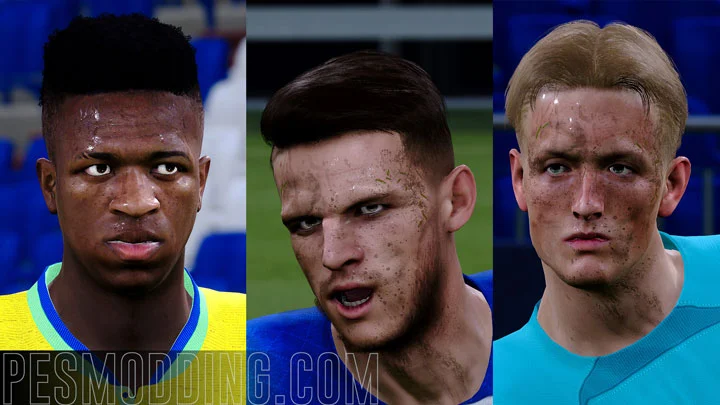 PES 2021 New Sweat & Dirt Texture