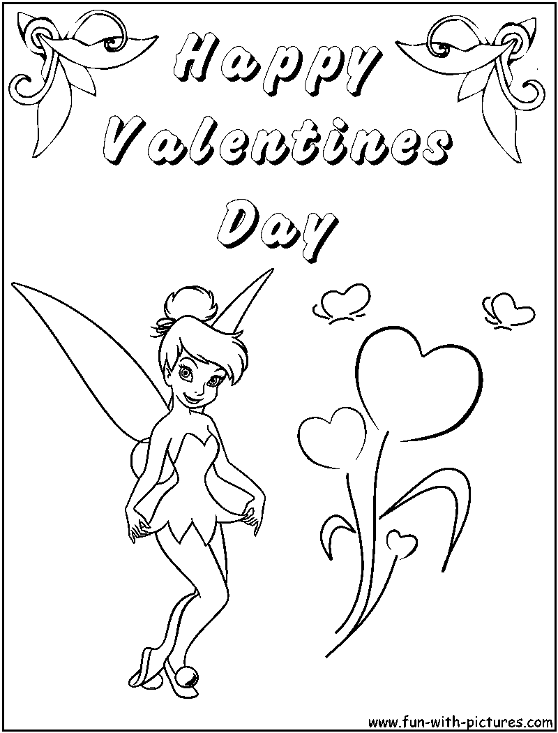 Download Disney Valentines Coloring Pages