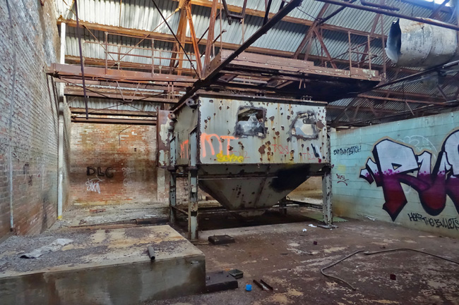 Abandoned Superfund Site Accurate Plating Company in Cleveland Ohio