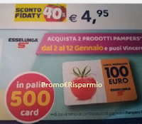 Logo Con Pampers vinci la spesa : in palio 500 card da 100€: scopri l'anticipazione !