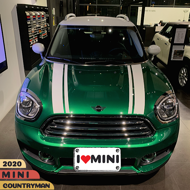 20年式MINI Countryman 英國賽車綠/白頂