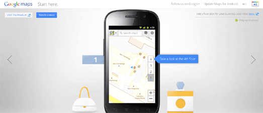 Google has created a pretty cool present of Google Maps features New Google Maps - Start Here