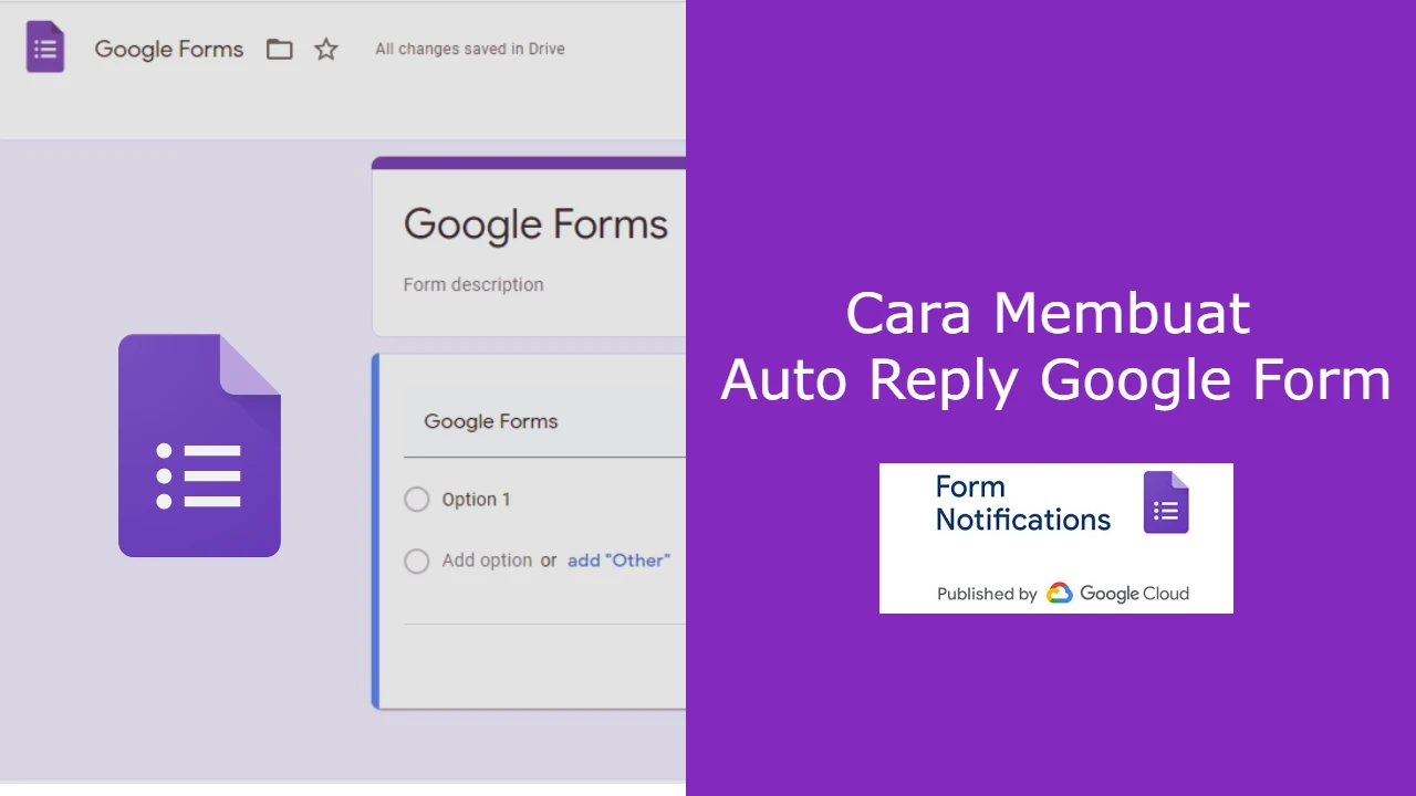 Cara Membuat Auto Reply Google Form