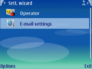 settings wizard