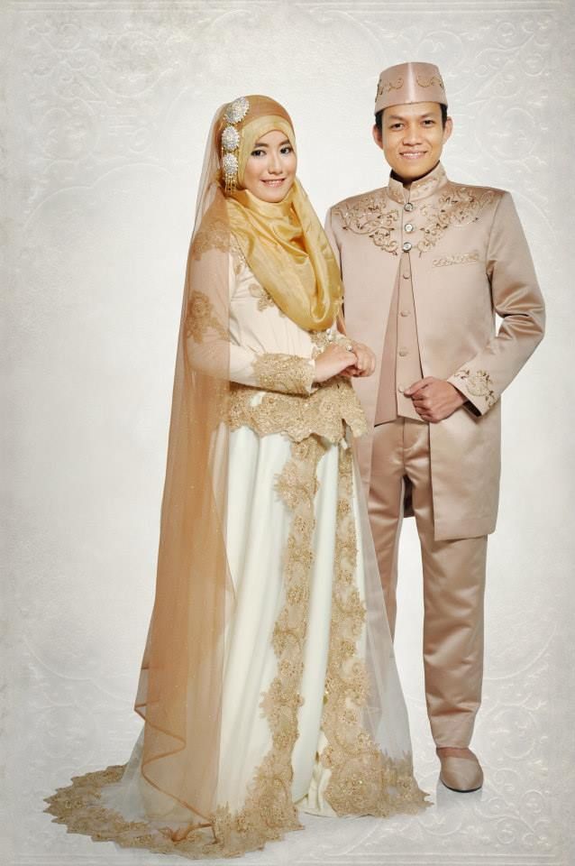 20 Contoh Model Baju Pengantin Muslim Ini Bikin Ngileeer Aja 