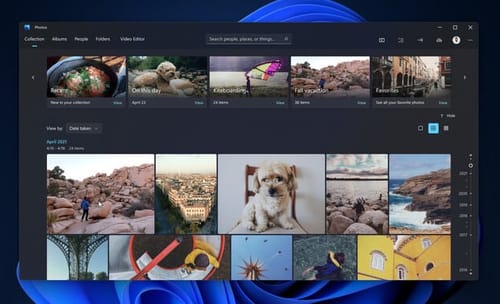 Windows 11 gets a redesigned Photos app