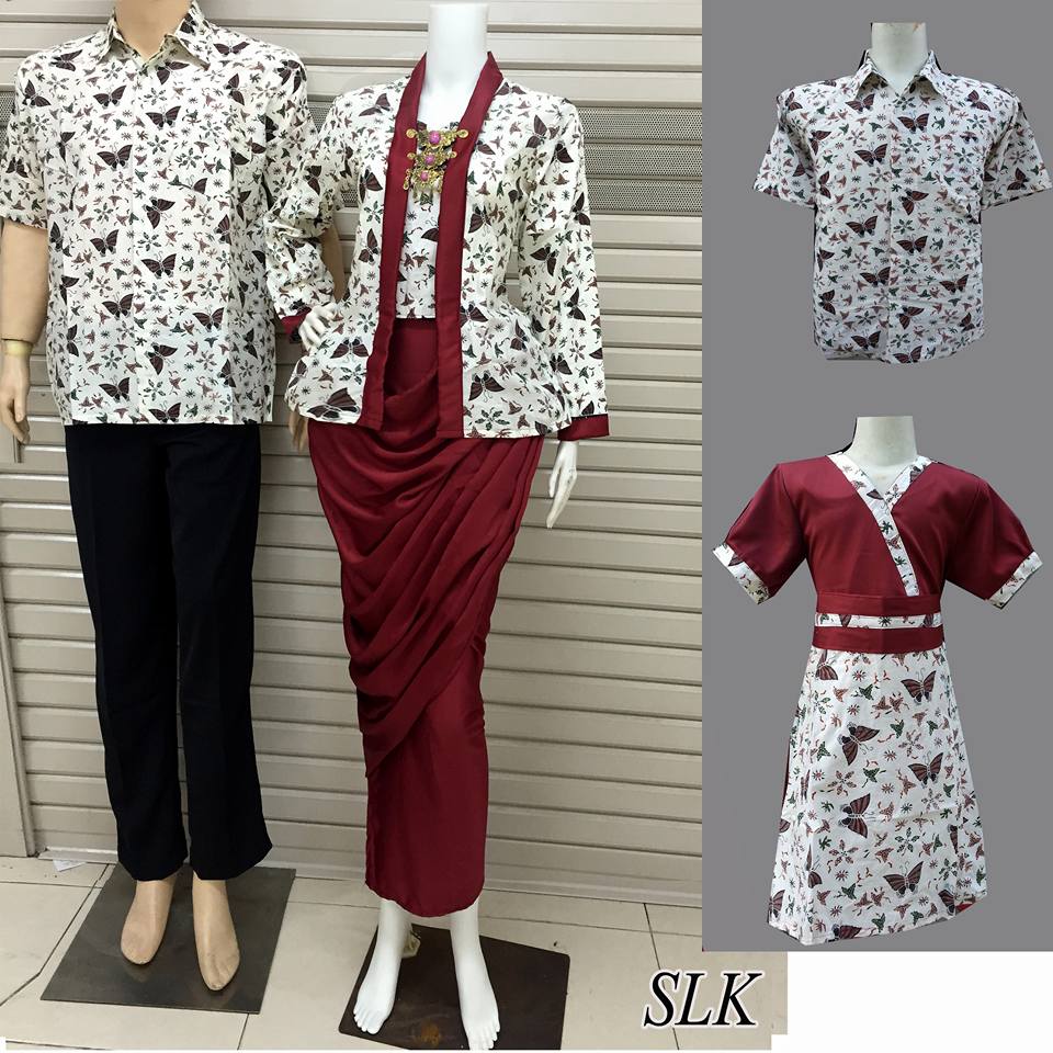 BAJU BATIK KELUARGA SLK