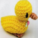 patron gratis pato amigurumi | free amigurumi pattern duck 