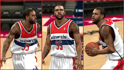 NBA 2K14 Trevor Booker Face Mod