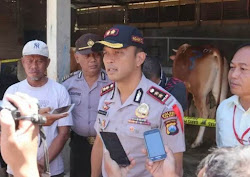 Pedagang sapi glonggongan ditangkap Polisi