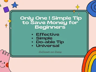 simple tip to save money effectively for beginners | Save Money in India | DoDiscover and Develop