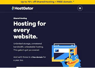 Plans available in HostGator hosting