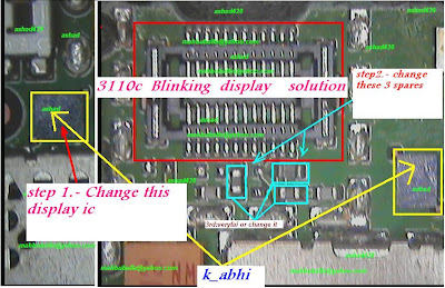 Nokia 3110c LCD 1000% Problem solution