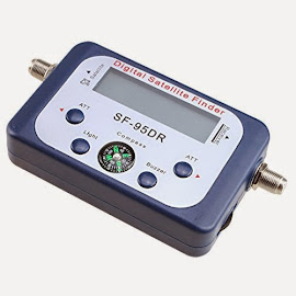 AGPtekreg Digital Satellite Signal Meter Finder Dishnetwork Directv Dish with Compass Fta