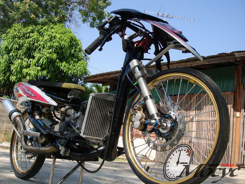 Gambar Modifikasi Motor Mio Soul Drag Modifikasi Motor 