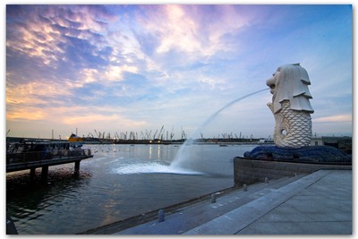 merlion-sunrise