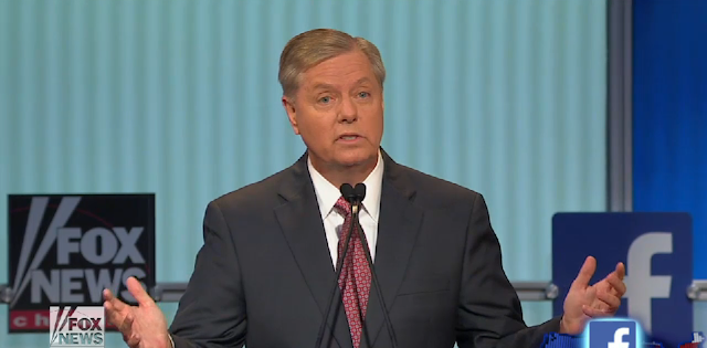 Lindsey Graham first Republican presidential debate primaries loser
