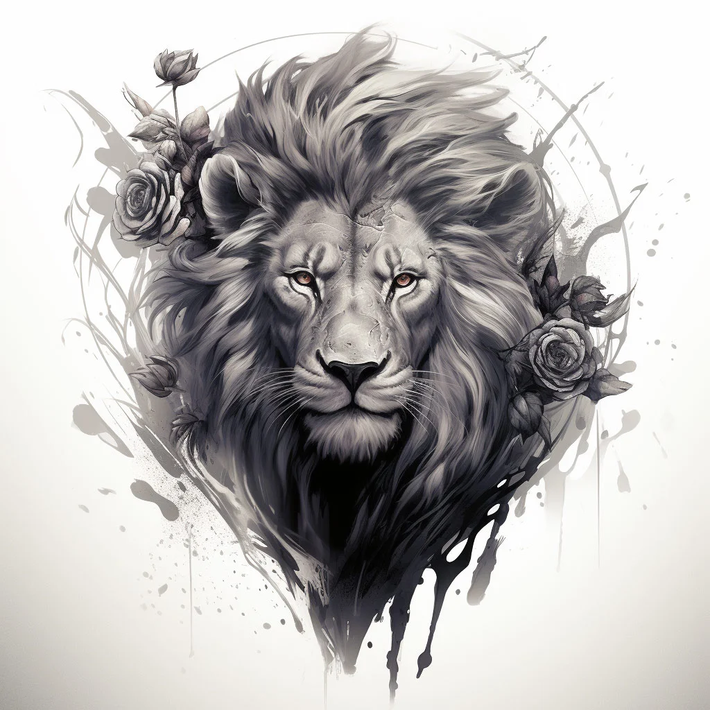 tatuajes de leones