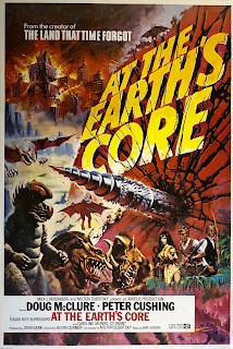 Wyrd Britain reviews 'At the Earth's Core' starring Peter Cushing and Doug McClure.