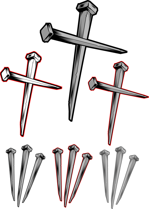 Download Clip Art Hoard: Cross of Nails