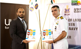 Indian Navy Signed MoU with Uber to Offer Reliable Mobility Solutions