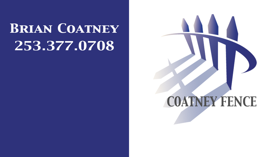 Coatney Designs Coatney Fence Business Cards