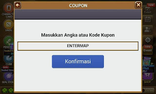 Coupon Code di LINE Get Rich