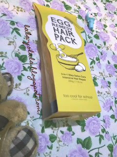 too cool for school egg remidy hair pack review